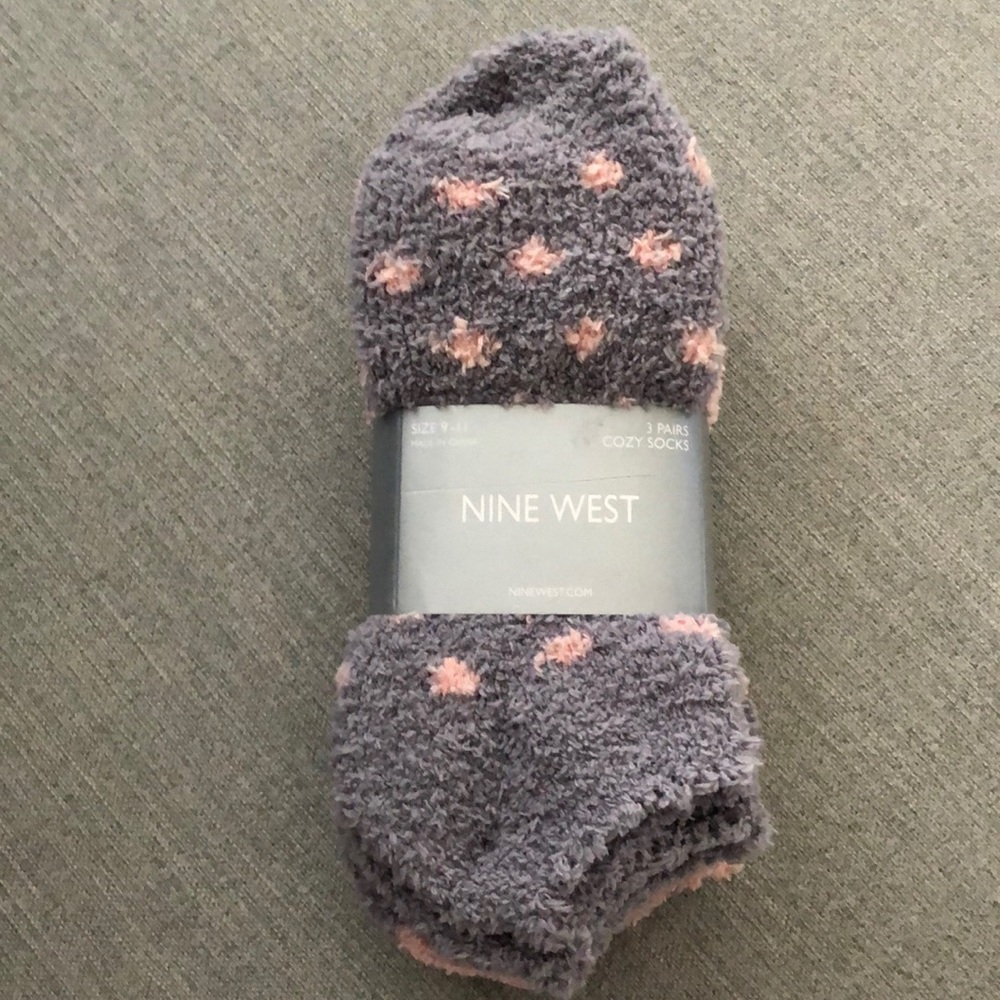 BRAND NEW! Nine West 3-Pack cozy socks